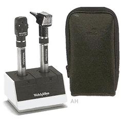 Set Diagnostic Ophthalmoscope / Otoscope Halogen .. .  .  